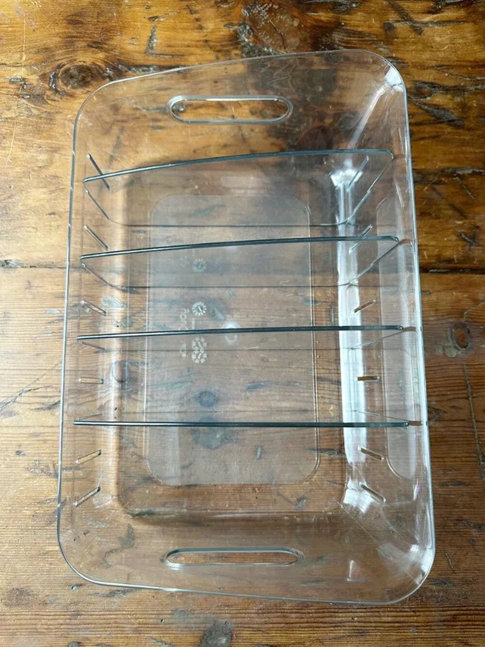 Freezer Organizer BPA-Free with Adjustable Dividers and Handle NWOT